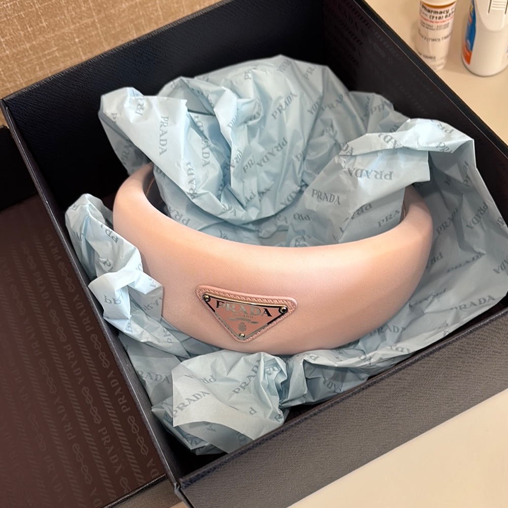 Prada RENYLON Pink Headband